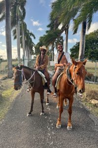 Beach Horseback Adventure at Dickinson Bay
